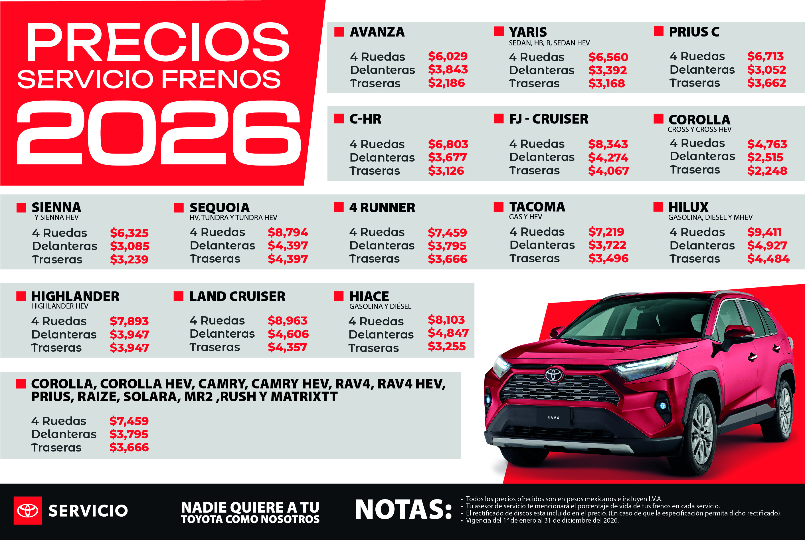 Servicio Frenos